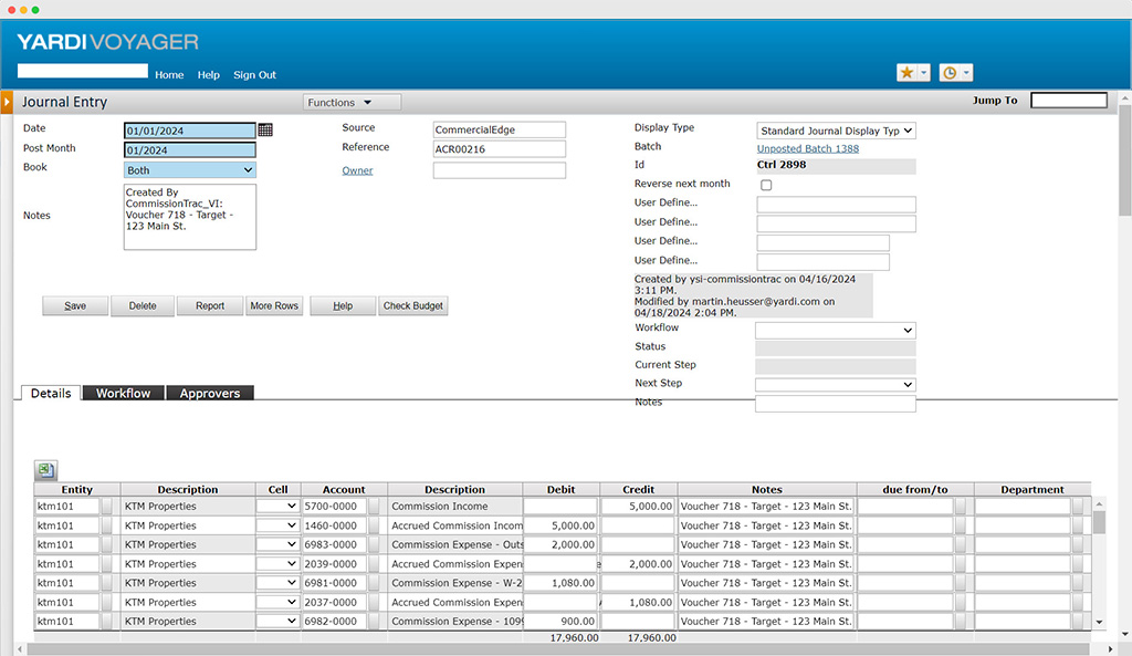 Seamless Integration: Commissions and Yardi Voyager